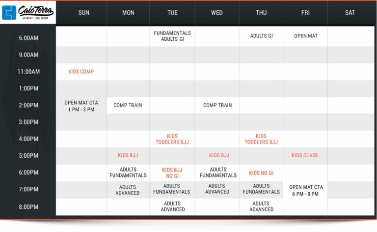 schedule-caio-terra-academy